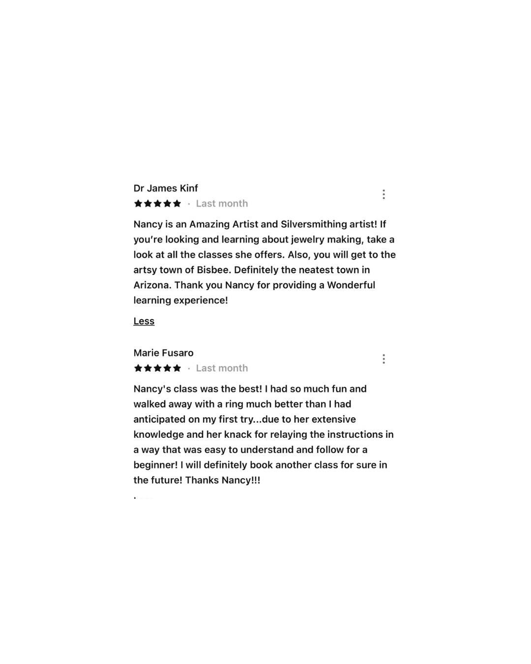 Reviews